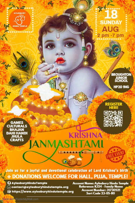 AHTT Shree Krishna Janmashtami – 2024 